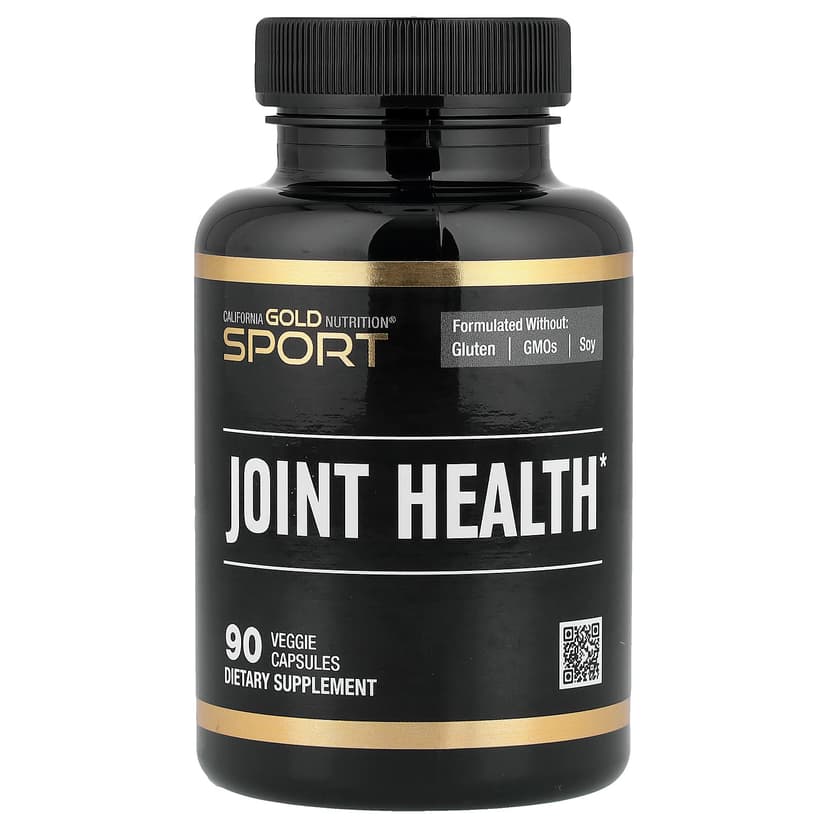 California Gold Nutrition, 運動，關節健康，含 MSM（甲基磺醯甲烷）、殼糖胺鹽酸鹽、硫痠軟骨素、薑黃和乳香，90 粒素食膠囊