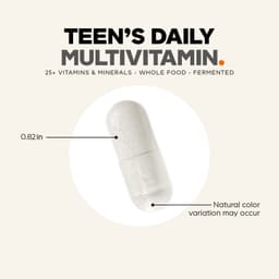 Codeage, 青少年發酵多維他命+， 60 粒素食膠囊