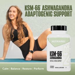 NutraBio, 南非醉茄 KSM-66，600 毫克，90 粒素食膠囊