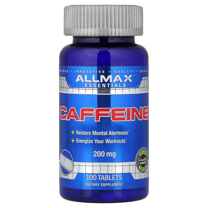 ALLMAX, Essentials，咖啡萃取，200 毫克，100 片