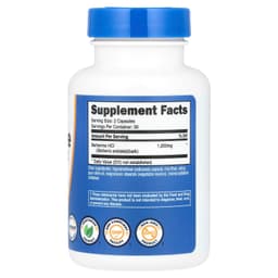 Nutricost, 小檗鹼，1200 毫克，60 粒膠囊（每粒膠囊 600 毫克）