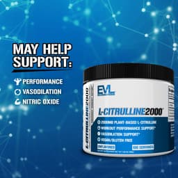 EVLution Nutrition, L-瓜氨酸 2000，原味，7.5 盎司（200 克）