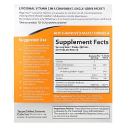 Aurora Nutrascience, Mega-Pack + 脂質體維他命 C，32 包，每包 0.68 液量盎司（20 毫升）