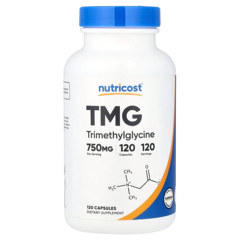 Nutricost, 三甲基甘氨酸（TMG），750 毫克，120 粒膠囊