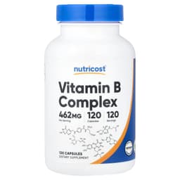 Nutricost, 維他命 B 複合物，120 粒膠囊