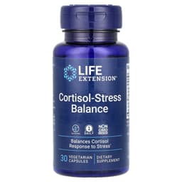 Life Extension, 皮質醇壓力調節素食膠囊，30 粒裝