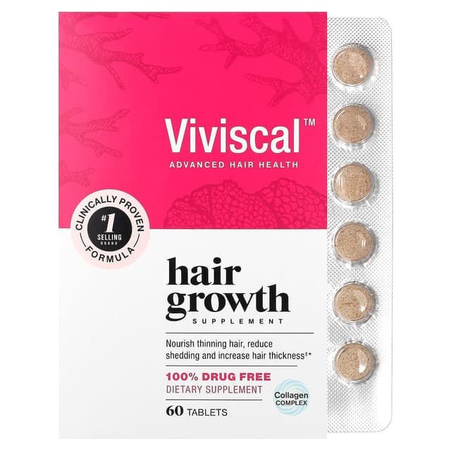 Viviscal, 頭髮生長補劑，60 片
