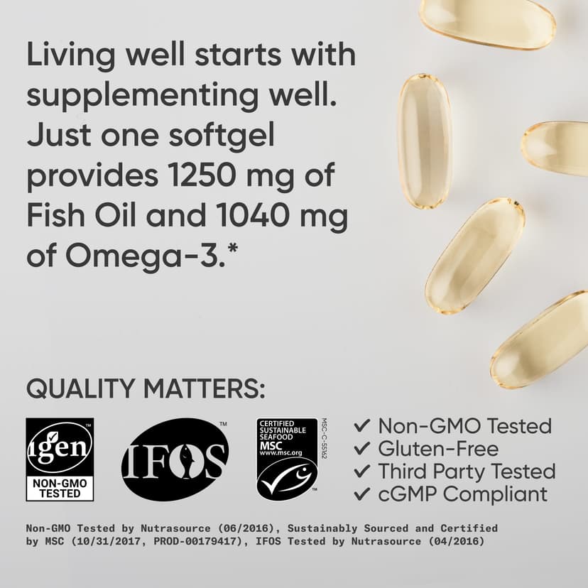 Sports Research, 阿拉斯加 Omega-3 魚油，90 粒軟膠囊