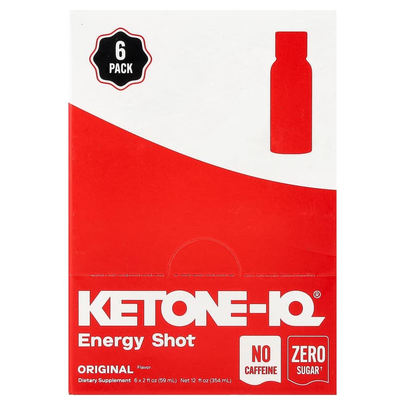 Ketone-IQ, Classic Multiserving，6 瓶，每瓶 2 液量盎司（59 毫升）