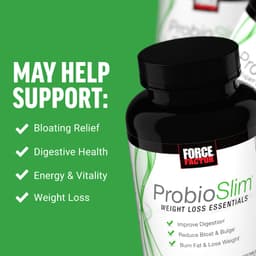 Force Factor, ProbioSlim，輕體必需營養素，120 粒素食膠囊