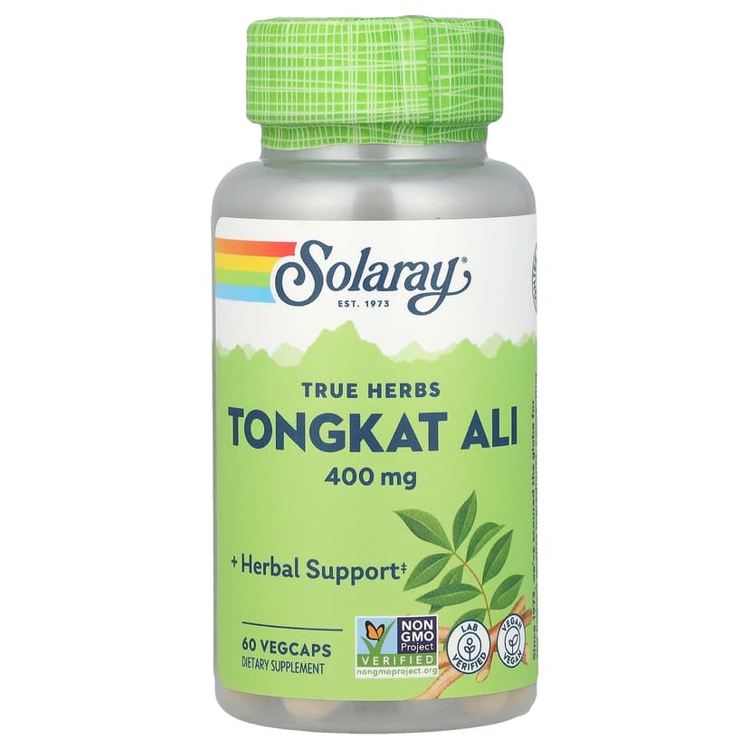 Solaray, 東革阿里，400 毫克，60 粒素食膠囊