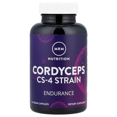 MRM Nutrition, 蟲草 CS-4 菌株全素膠囊，60 粒（每粒 750 毫克）