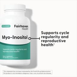 Fairhaven Health, Myo-肌醇，120 粒膠囊（每粒膠囊 500 毫克）