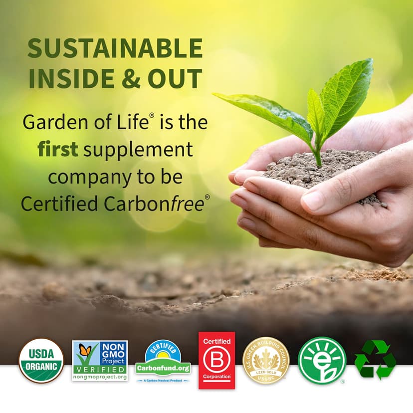Garden of Life, Dr. Formulated 益生菌，女性每日一次，500 億，30 粒素食膠囊