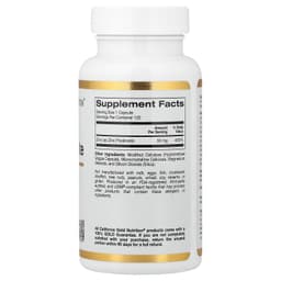 California Gold Nutrition, 吡啶甲酸鋅素食膠囊，50 微克，120 粒