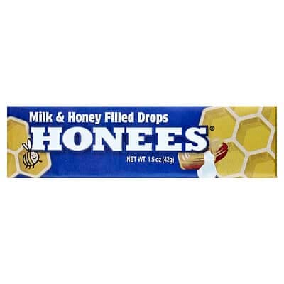 Honees, 牛奶蜂蜜滴劑，1.5 盎司（42 克）