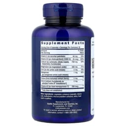Life Extension, 含維他命 K2 的骨骼修復補充劑，120 粒膠囊