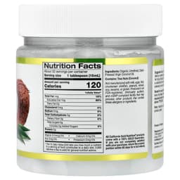 California Gold Nutrition, SuperFood，冷榨有機初榨椰子油，16 液量盎司（473 毫升）