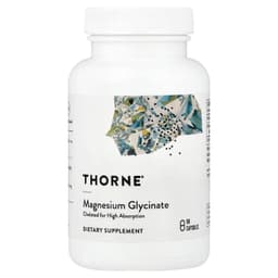 Thorne, 甘氨酸鎂膠囊，90 粒（每粒 120 毫克）