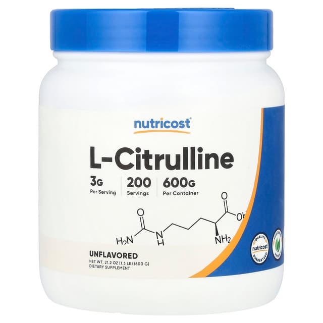 Nutricost, L-瓜氨酸,原味,1.3 磅(600 克)