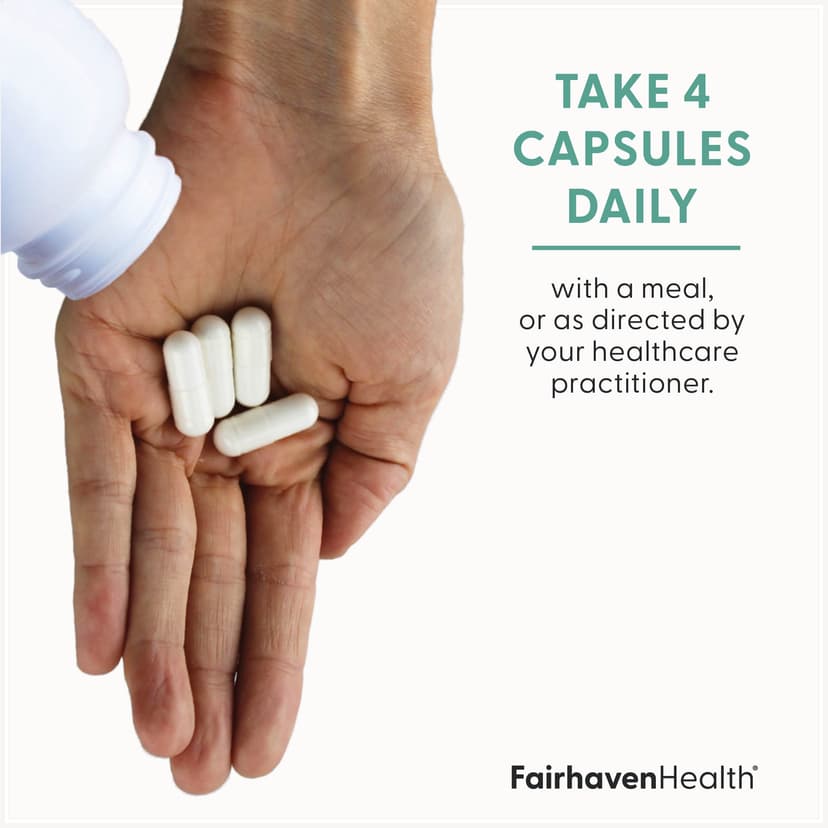 Fairhaven Health, Myo-肌醇,120 粒膠囊(每粒膠囊 500 毫克)