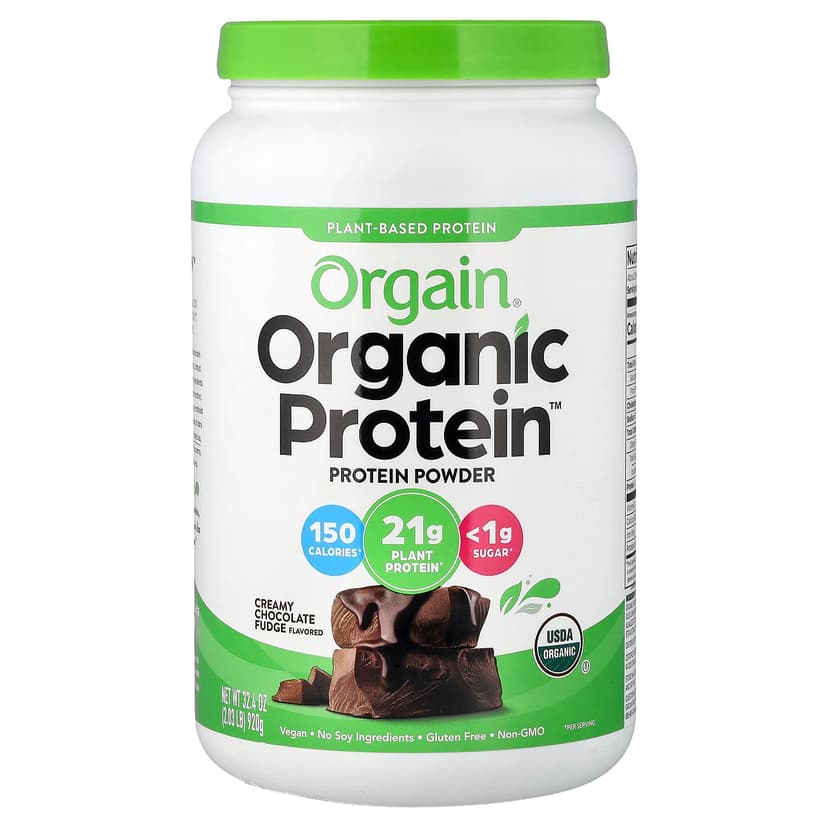 Orgain, 有機蛋白質™ 粉,奶油味巧克力軟糖,2.03 磅(920 克)