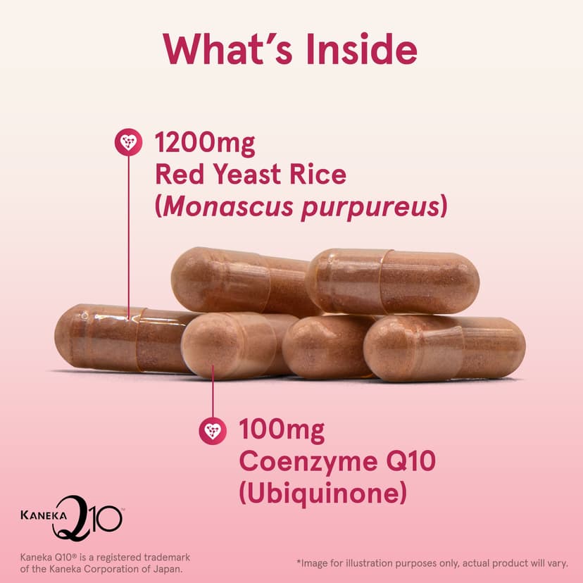 Jarrow Formulas, 紅曲米 + 輔酶 Q10,120 粒素食膠囊