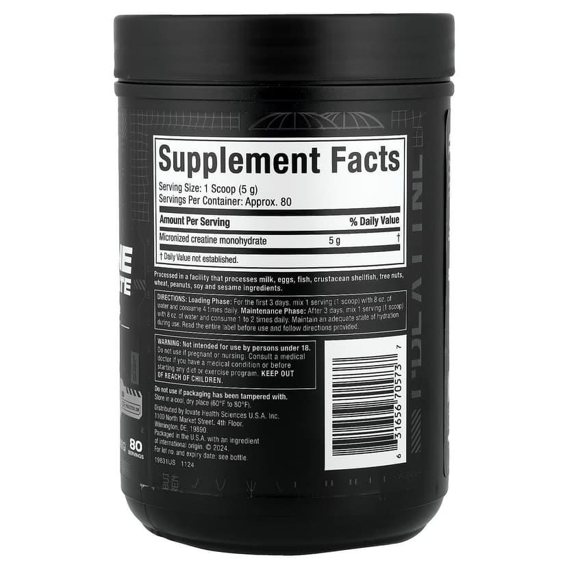 MuscleTech, 白金全一水肌酸,原味,14.11 盎司(400 克)