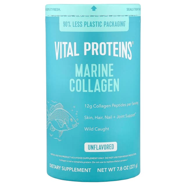 Vital Proteins, 海洋膠原蛋白,原味,7.8 盎司(221 克)