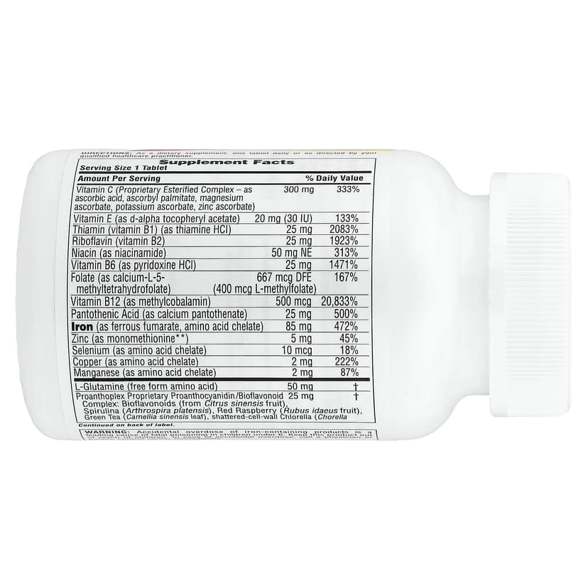 NaturesPlus, Hema-Plex®,含必需營養素的鐵,有助於紅細胞健康,60 片緩釋片