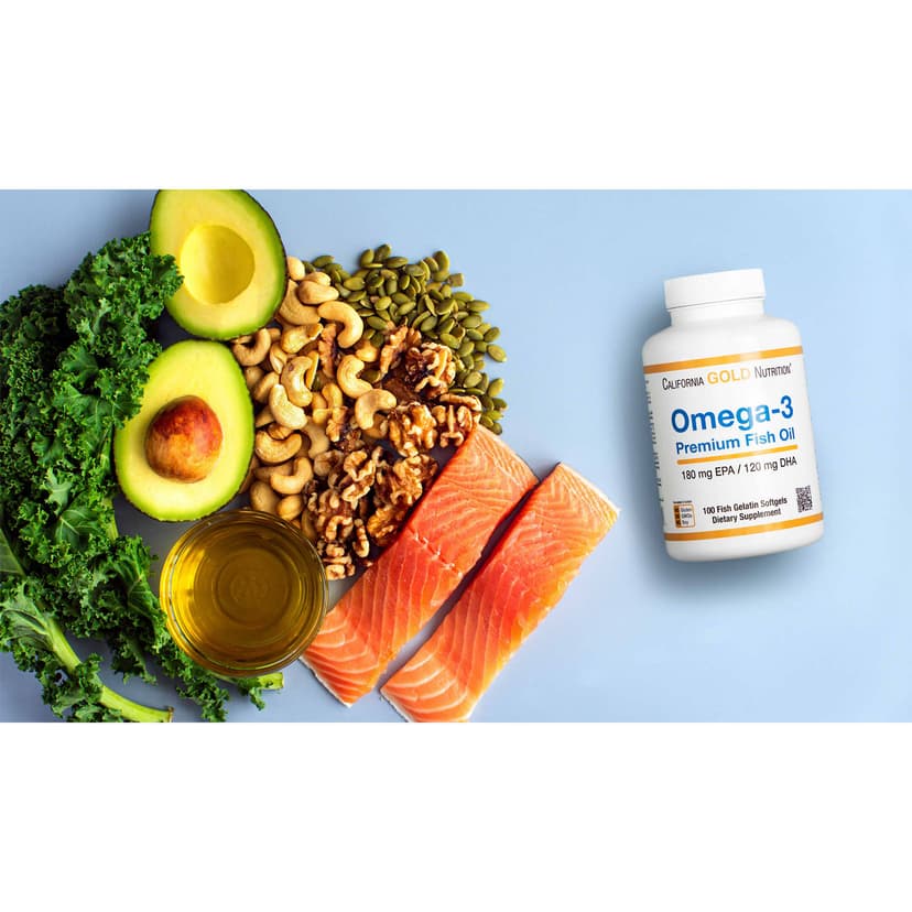 California Gold Nutrition, Omega-3 優質魚油,100 粒魚明膠軟膠囊(每粒 1,100 毫克)