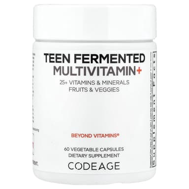 Codeage, 青少年發酵多維他命+, 60 粒素食膠囊