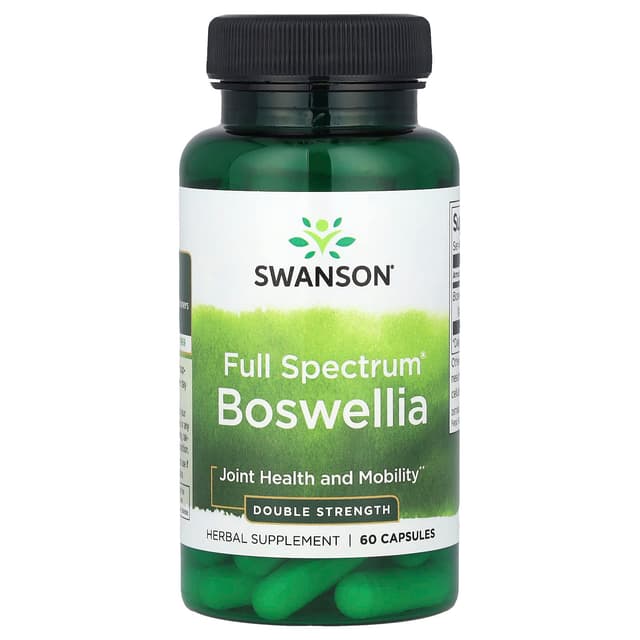 Swanson Vitamins, 多面® 乳香,雙倍功效,60 粒膠囊(每粒膠囊 800 毫克)