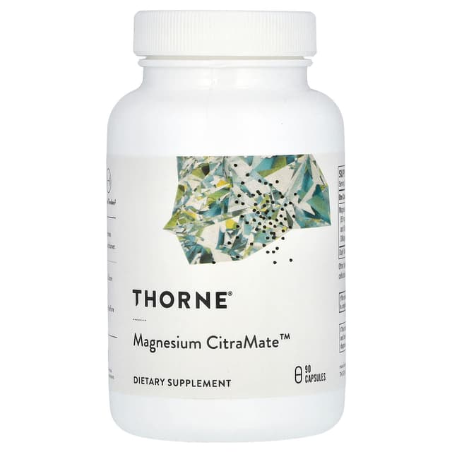 Thorne, 鎂 CitraMate,90 粒膠囊(每粒 135 毫克)