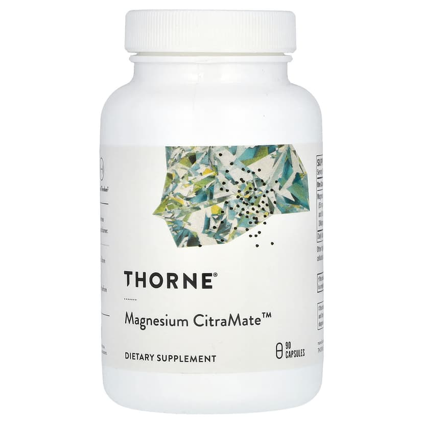 Thorne, 鎂 CitraMate,90 粒膠囊(每粒 135 毫克)