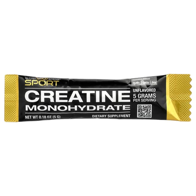 California Gold Nutrition, 運動系列,一水肌酸,原味,0.18 盎司(5 克)