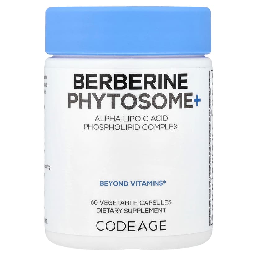 Codeage, 小檗鹼磷脂複合物+,60 粒膠囊