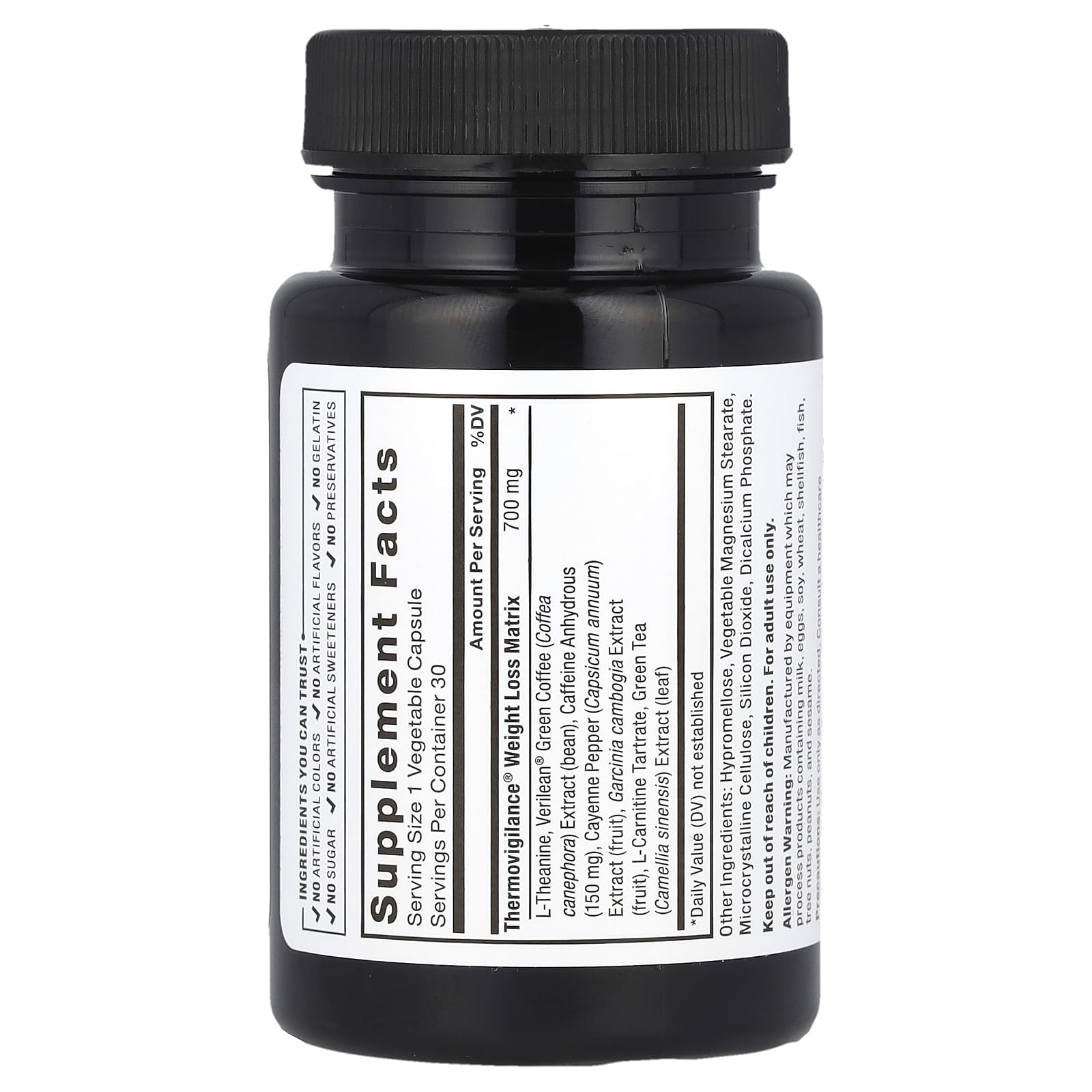 Force Factor, LeanFire®,30 粒素食膠囊