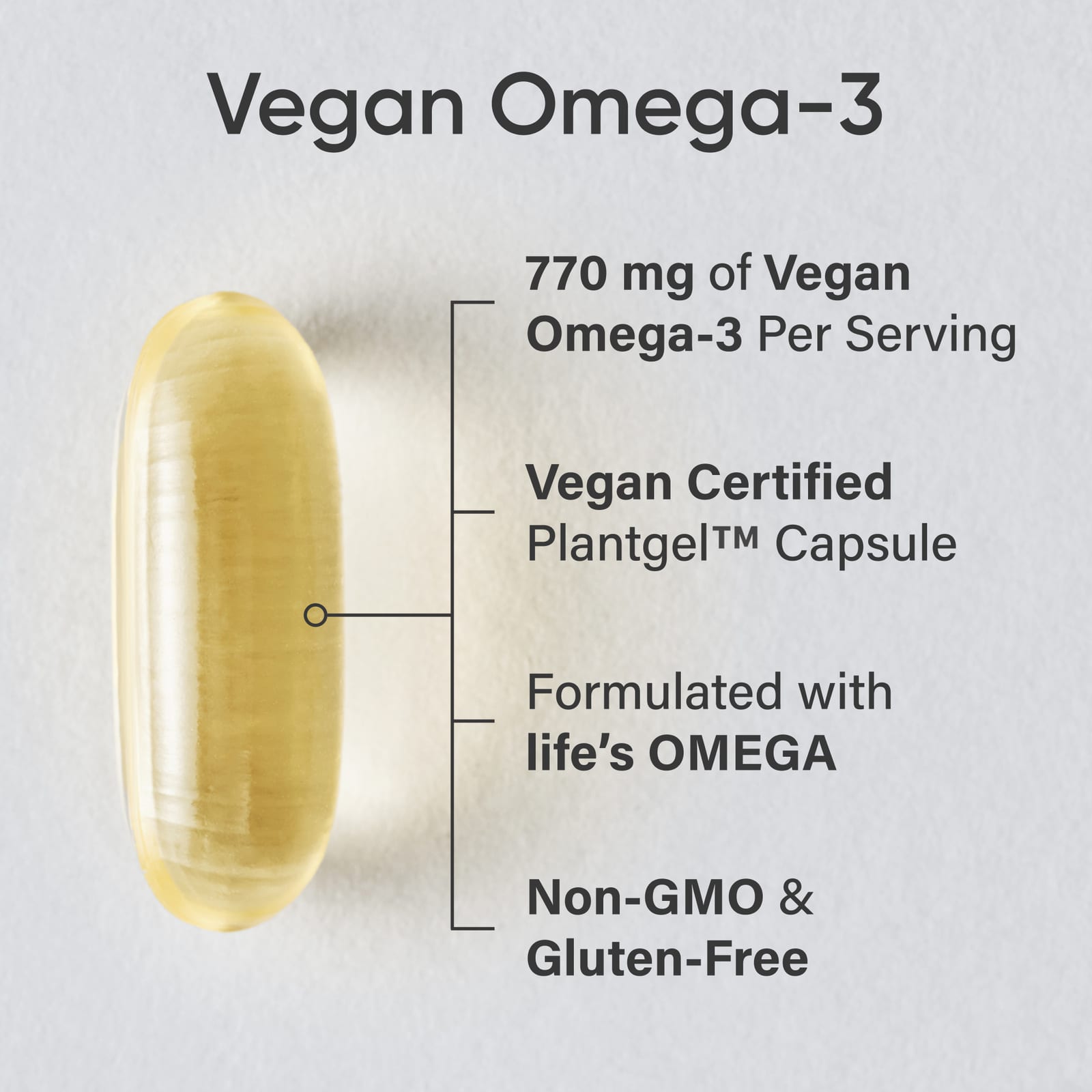 Sports Research, 素食 Omega-3,60 粒軟膠囊