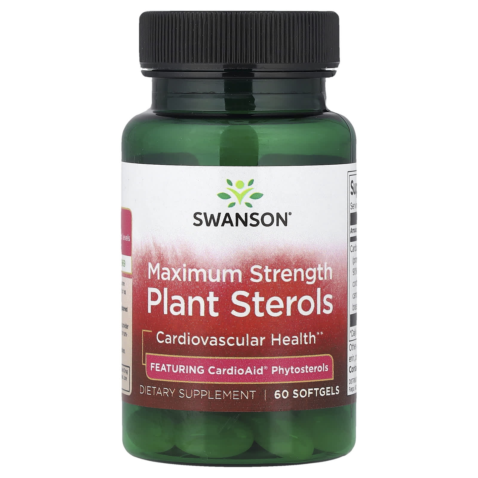 Swanson Vitamins, 植物甾醇,特強型,60 粒軟膠囊