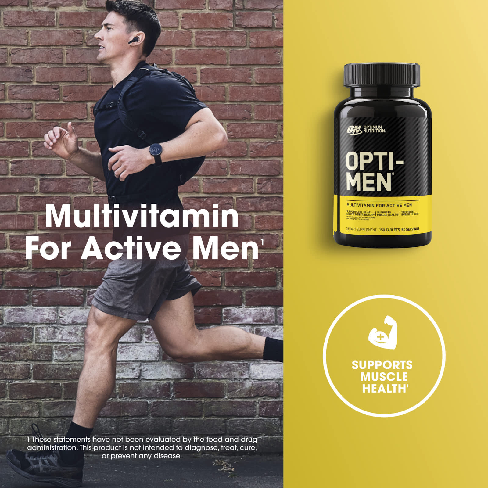 Optimum Nutrition, Opti-Men 男性複合維他命,150 片