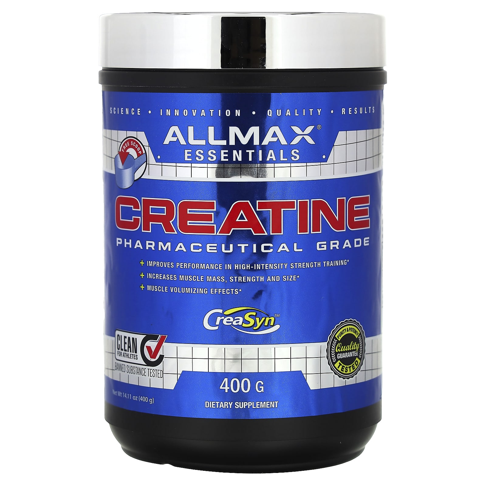 ALLMAX, 方劑品級肌酸,無香,14.11 盎司(400 克)
