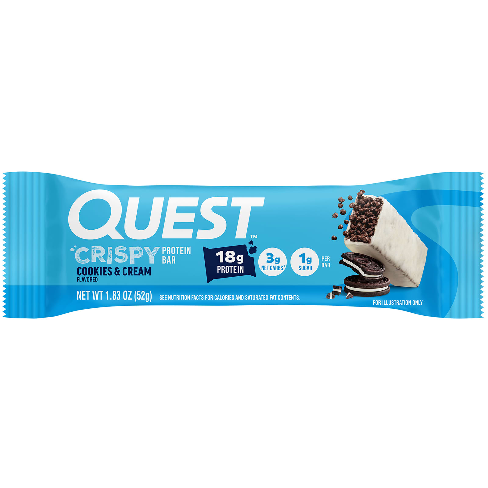 Quest Nutrition, 蛋白棒,脆奶油曲奇,12 根,每根 1.83 盎司(52 克)