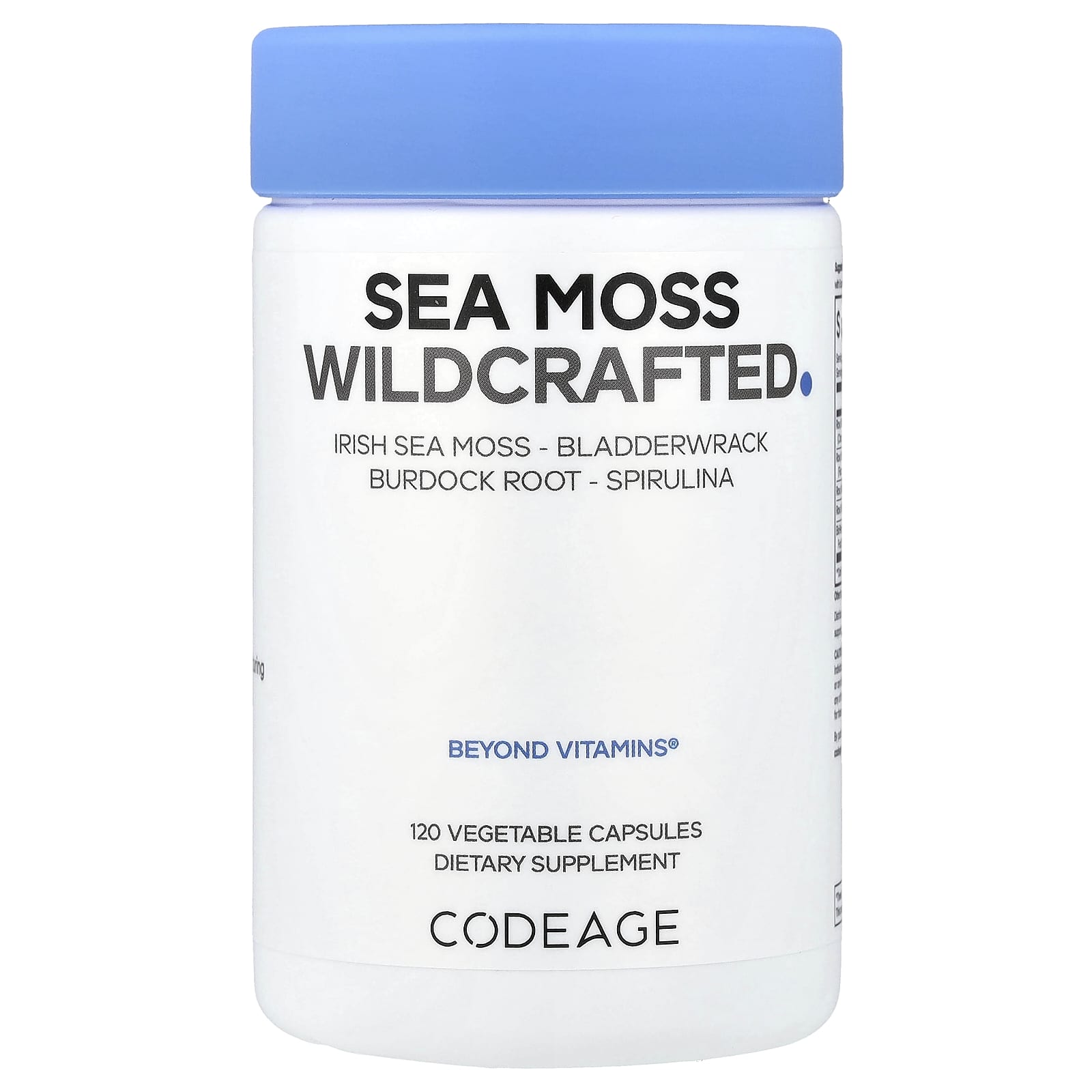 Codeage, 植海洋苔蘚,野生種,120 粒膠囊