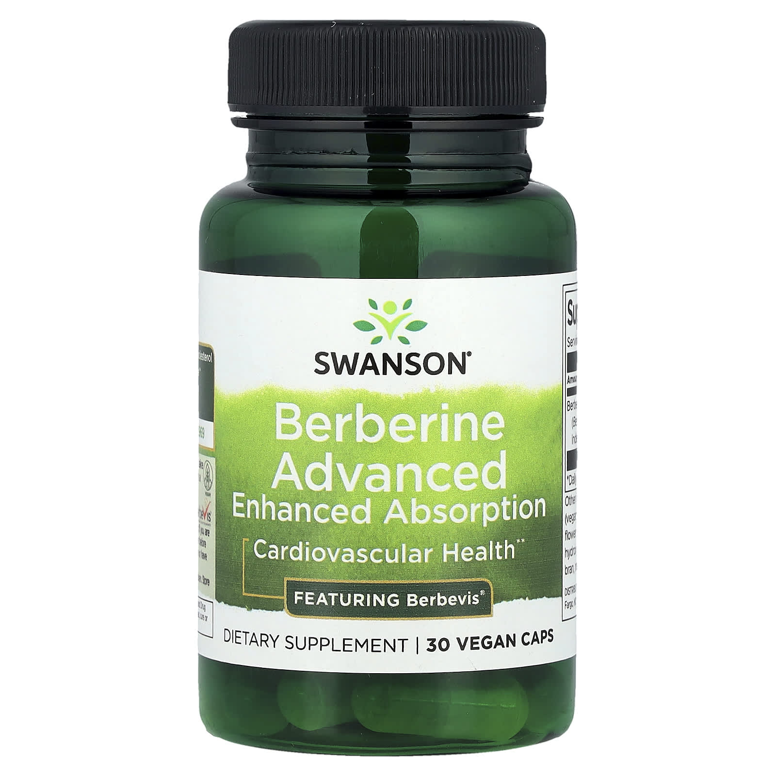 Swanson Vitamins, 優效吸收小檗鹼,30 粒全素膠囊(每粒膠囊 550 毫克)