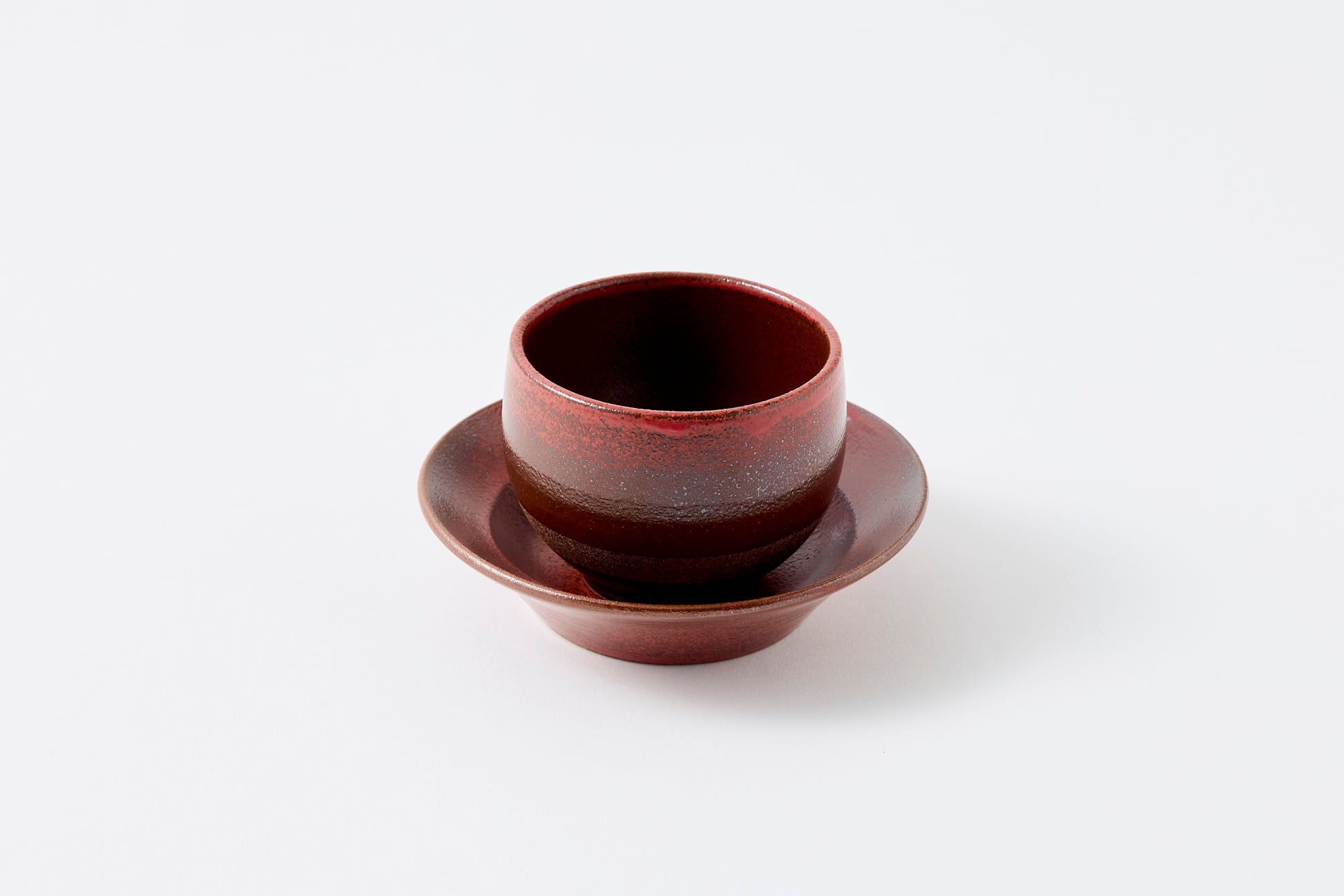 FD Akatsuki Sencha Teacup & Saucer Hasami Porcelain